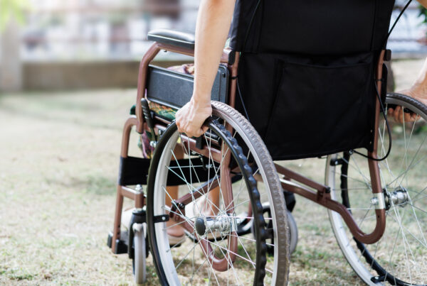 Disability Insurance image of a man in a wheelchair